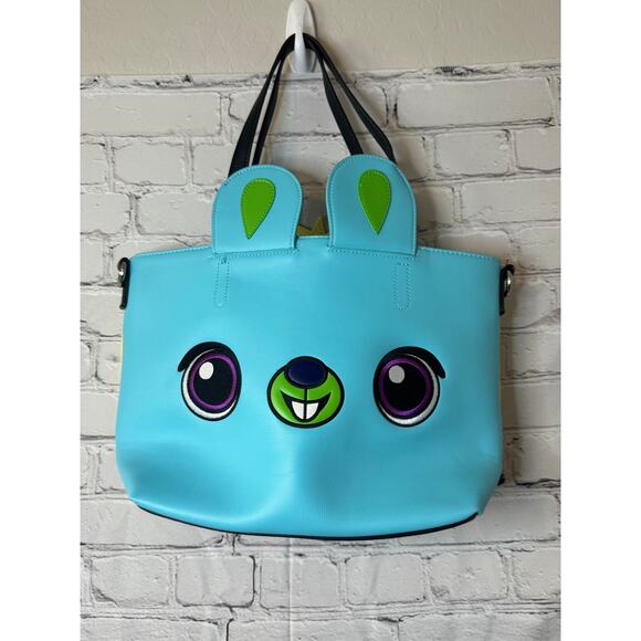 Disney Pixar Loungefly Toy Story 4 Duck/Bunny Tote, No Crossbody Strap - Picture 2 of 9